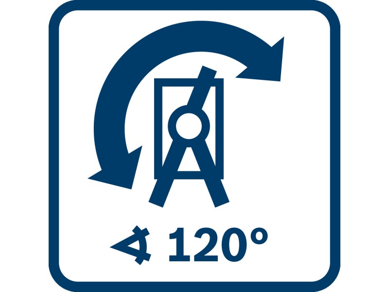 Brezžična svetilka Bosch za uporabo na gradbišču GLI 18V-3000, 06014A8100